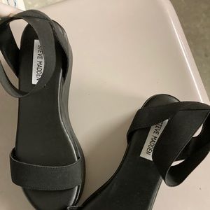 Black Steve Madden Sandals